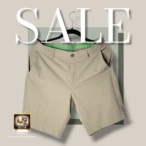 Bonobos Khaki Flat Front Shorts